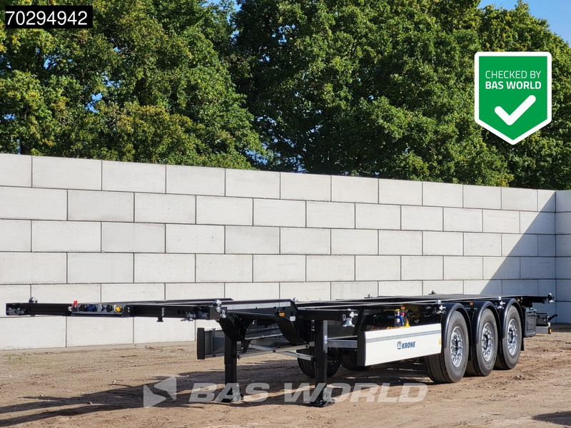 Krone SD NEW 20ft 30ft 40ft Liftachse - 集装箱运输车/ 可拆卸车身的半拖车:图1 Krone SD NEW 20ft 30ft 40ft Liftachse - 集装箱运输车/ 可拆卸车身的半拖车:图1