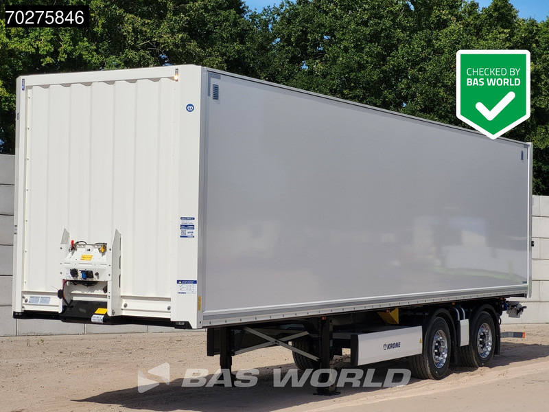 Krone SZ NEW Lift + Lenkachse Tail Lift - 封闭厢式半拖车:图1 Krone SZ NEW Lift + Lenkachse Tail Lift - 封闭厢式半拖车:图1