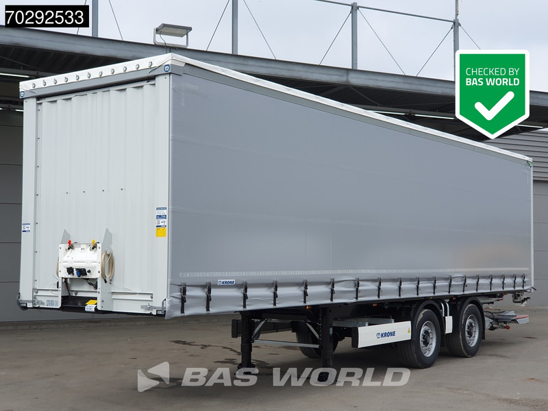 Krone SZ NEW Tailgate City Lift + Lenkachse LBW Ladebordwand - 侧帘半拖车:图1 Krone SZ NEW Tailgate City Lift + Lenkachse LBW Ladebordwand - 侧帘半拖车:图1