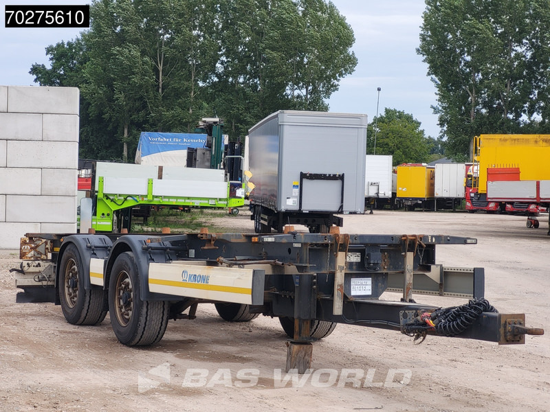 Krone ZZ20A - 集装箱运输车/ 可拆卸车身的拖车:图3 Krone ZZ20A - 集装箱运输车/ 可拆卸车身的拖车:图3