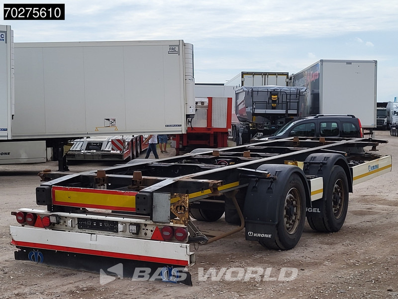 Krone ZZ20A - 集装箱运输车/ 可拆卸车身的拖车:图5 Krone ZZ20A - 集装箱运输车/ 可拆卸车身的拖车:图5