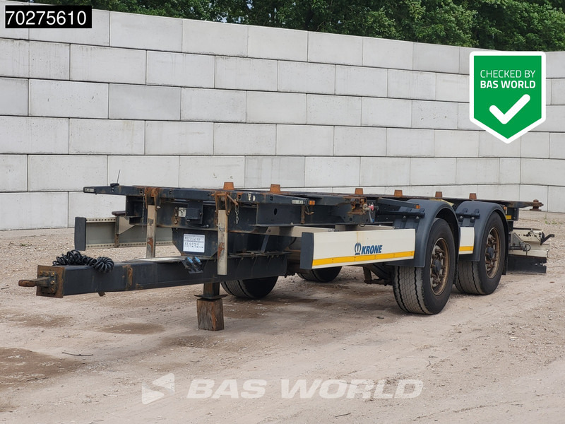 Krone ZZ20A - 集装箱运输车/ 可拆卸车身的拖车:图1 Krone ZZ20A - 集装箱运输车/ 可拆卸车身的拖车:图1