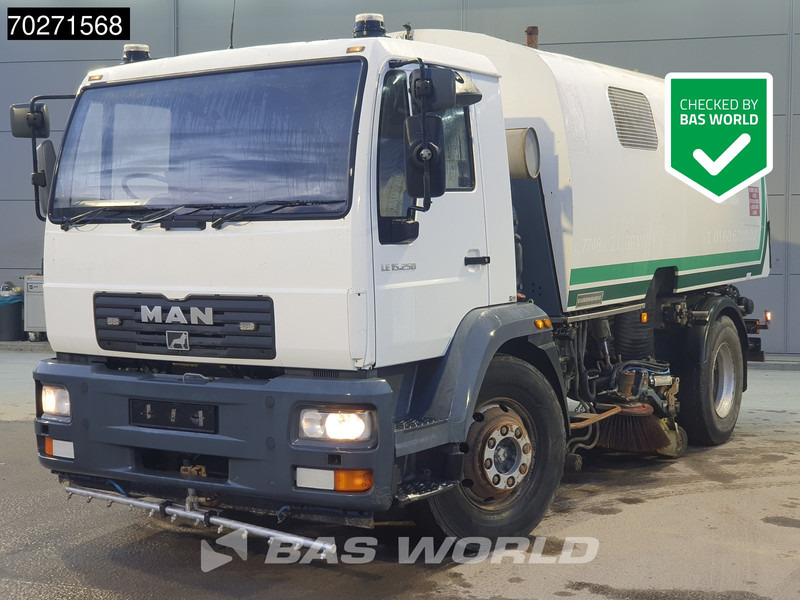 MAN LE 15.250 4X2 Eurovoirie Sweeper Manual Steelsuspension Euro 3 - 道路清扫机:图1 MAN LE 15.250 4X2 Eurovoirie Sweeper Manual Steelsuspension Euro 3 - 道路清扫机:图1