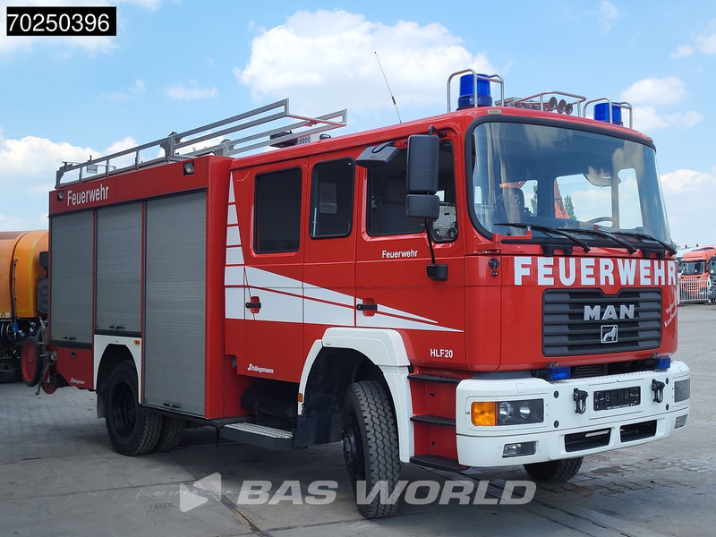 MAN TGA 14.284 4X4 4x4 Manual Schlingmann LF16/12 pump Feuerwehr Steelsuspension Euro 2 - 消防车:图5 MAN TGA 14.284 4X4 4x4 Manual Schlingmann LF16/12 pump Feuerwehr Steelsuspension Euro 2 - 消防车:图5