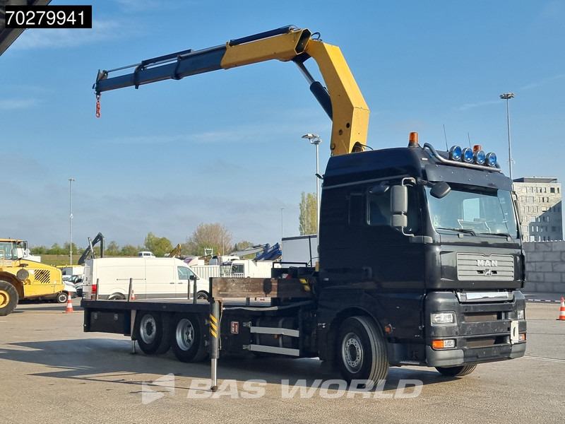 MAN TGA 26.430 6X2 Palfinger PK32080 Kran Crane Manual Liftachse Euro 4 - 栏板式/ 平板卡车, 起重车:图3 MAN TGA 26.430 6X2 Palfinger PK32080 Kran Crane Manual Liftachse Euro 4 - 栏板式/ 平板卡车, 起重车:图3