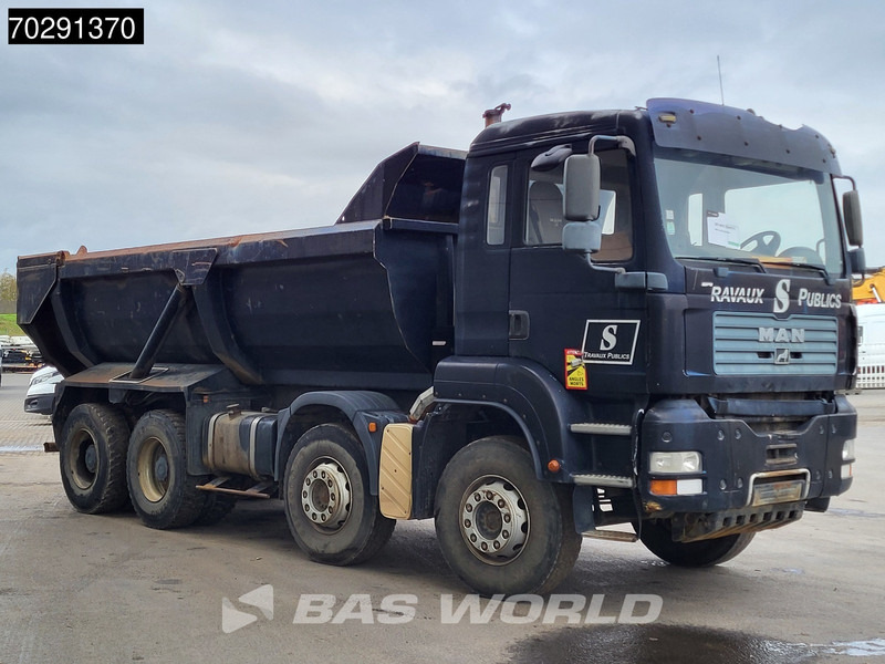 MAN TGA 35.480 8X4 BROKEN ENGINE! 16m3 tipper Steel suspension Manual Retarder Euro 2 - 翻斗车:图5 MAN TGA 35.480 8X4 BROKEN ENGINE! 16m3 tipper Steel suspension Manual Retarder Euro 2 - 翻斗车:图5