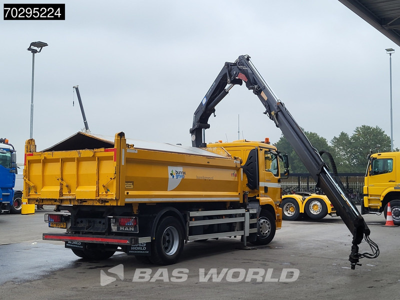 MAN TGM 18.250 TGM 4X2 NL-Truck 10m3 HSW Tipper 13Ton HMF 1300-K2 Crane Automatic Euro 6 - 翻斗车, 起重车:图5 MAN TGM 18.250 TGM 4X2 NL-Truck 10m3 HSW Tipper 13Ton HMF 1300-K2 Crane Automatic Euro 6 - 翻斗车, 起重车:图5