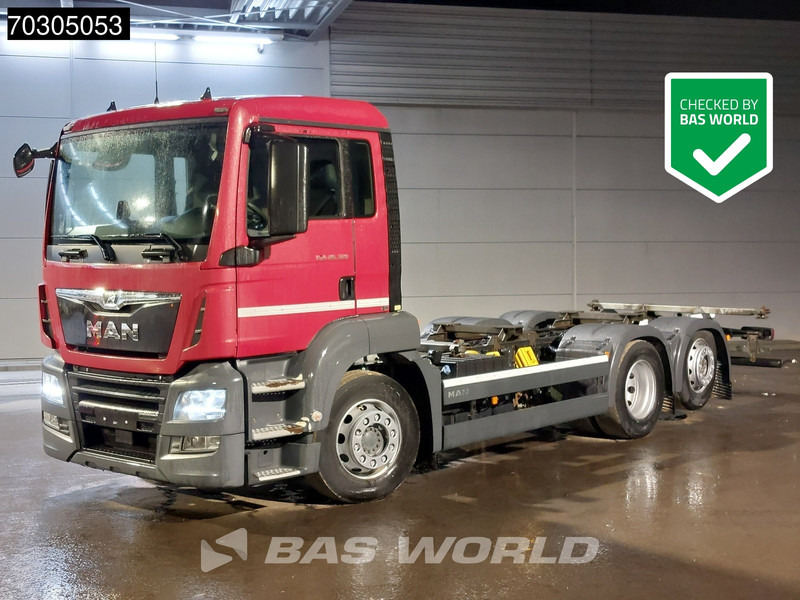 MAN TGS 26.320 TGS 6X2 BDF Lift+Steering Axle Automatic ADR Euro 6 - 集装箱运输车/ 可拆卸车身的卡车:图1 MAN TGS 26.320 TGS 6X2 BDF Lift+Steering Axle Automatic ADR Euro 6 - 集装箱运输车/ 可拆卸车身的卡车:图1