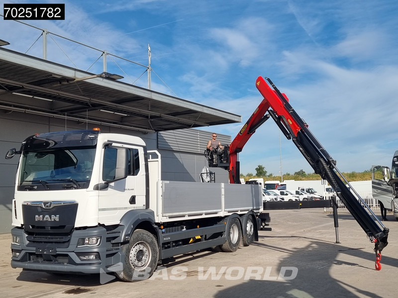 MAN TGS 26.440 6X2 NEW NL-Truck Palfinger PK 20.501 L TEC3 Kran Crane Baustoff Euro 6 - 栏板式/ 平板卡车, 起重车:图5 MAN TGS 26.440 6X2 NEW NL-Truck Palfinger PK 20.501 L TEC3 Kran Crane Baustoff Euro 6 - 栏板式/ 平板卡车, 起重车:图5