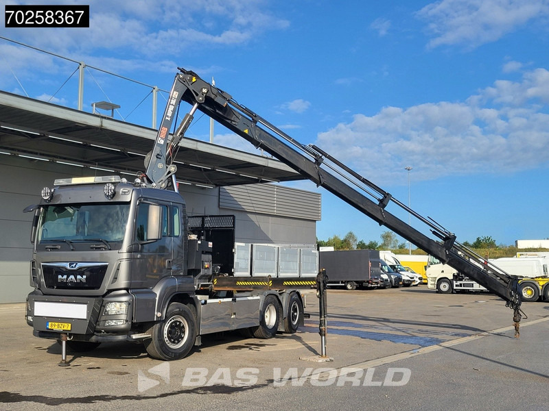 MAN TGS 26.500 6X2 Prepared NL-Truck NEW APK HIAB X-HIPRO 302 E-6 Crane Kran Fifth wheel - 翻斗车, 起重车:图5 MAN TGS 26.500 6X2 Prepared NL-Truck NEW APK HIAB X-HIPRO 302 E-6 Crane Kran Fifth wheel - 翻斗车, 起重车:图5
