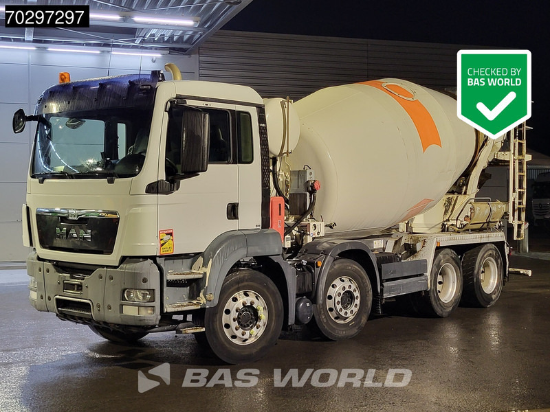 MAN TGS 32.400 8X4 Schwing Stetter Mixer Steelsuspension Automatic Euro 5 - 混凝土搅拌车:图1 MAN TGS 32.400 8X4 Schwing Stetter Mixer Steelsuspension Automatic Euro 5 - 混凝土搅拌车:图1