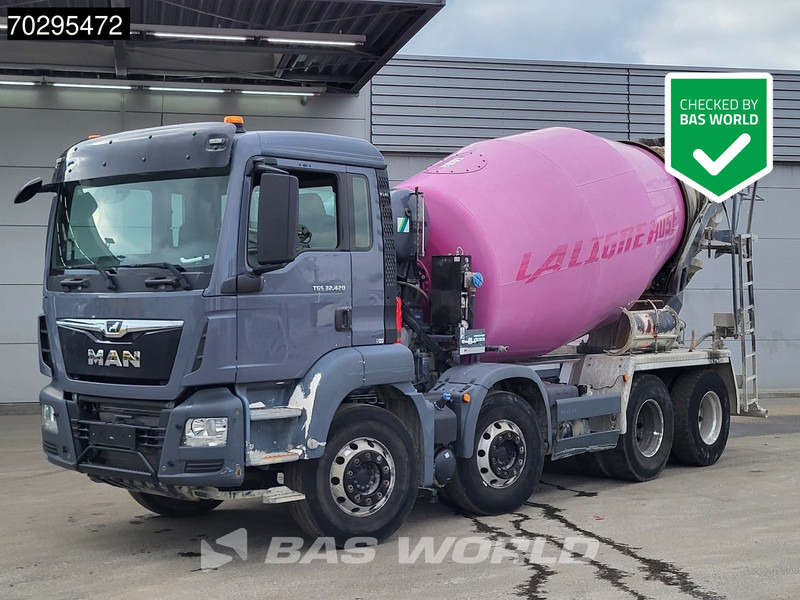 MAN TGS 32.430 8X4 9m3 Stetter Steelsuspension Euro 6 - 混凝土搅拌车:图1 MAN TGS 32.430 8X4 9m3 Stetter Steelsuspension Euro 6 - 混凝土搅拌车:图1