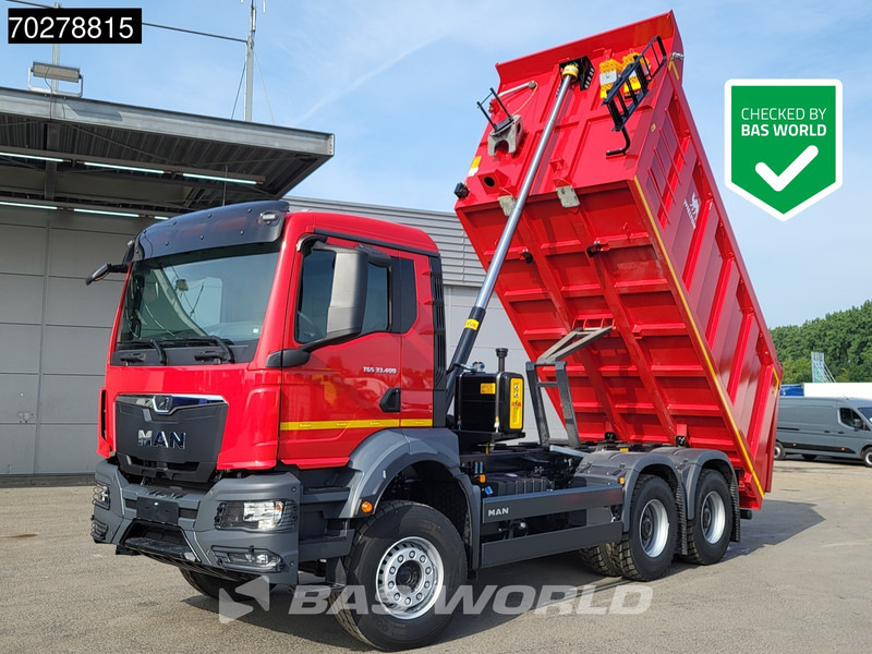 MAN TGS 33.400 6X4 NEW! 16m3 Wielton tipper Manual body heating Big-Axle Euro 5 - 翻斗车:图1 MAN TGS 33.400 6X4 NEW! 16m3 Wielton tipper Manual body heating Big-Axle Euro 5 - 翻斗车:图1