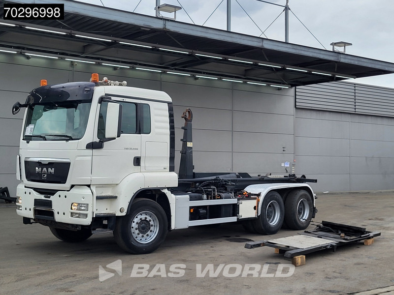 MAN TGS 33.440 6X4 25Ton AJK NHS25-5930 hooklift with 5th wheel Wechselsystem Manual Big-Axle Euro 5 - 吊钩升降车:图1 MAN TGS 33.440 6X4 25Ton AJK NHS25-5930 hooklift with 5th wheel Wechselsystem Manual Big-Axle Euro 5 - 吊钩升降车:图1