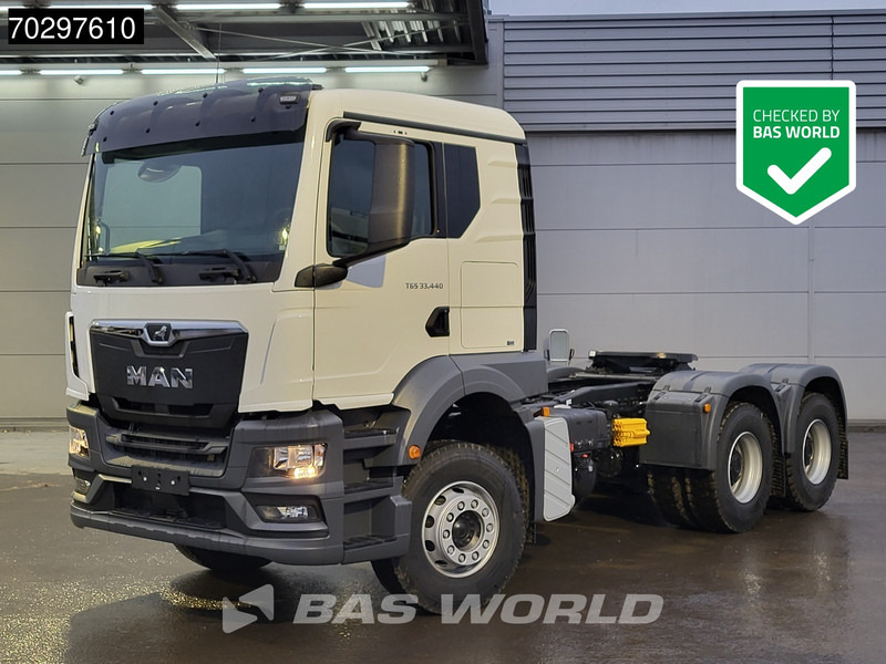 MAN TGS 33.440 6X4 NEW! TN Manual Full-Steel Big-Axle Drumbrakes Euro 2 - 牵引车:图1 MAN TGS 33.440 6X4 NEW! TN Manual Full-Steel Big-Axle Drumbrakes Euro 2 - 牵引车:图1
