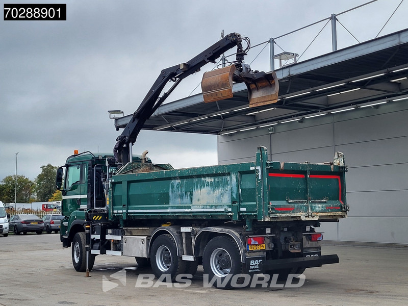 MAN TGS 33.440 TGS 6X6 NL-Truck 12m3 Jansen Tipper HMF 1643 Crane Steering-Axle Big-Axle Automatic Euro 6 - 翻斗车, 起重车:图2 MAN TGS 33.440 TGS 6X6 NL-Truck 12m3 Jansen Tipper HMF 1643 Crane Steering-Axle Big-Axle Automatic Euro 6 - 翻斗车, 起重车:图2