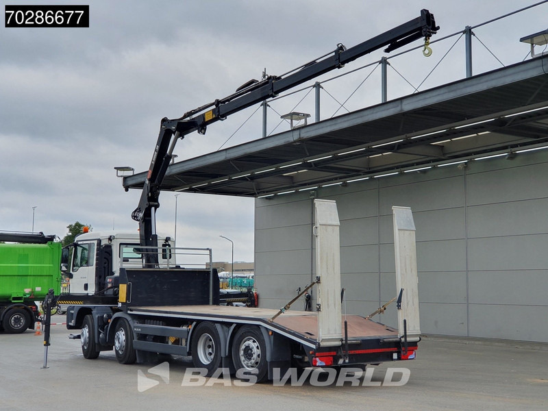 MAN TGS 35.360 8X2 HIAB X-Hiduo 158 BS-3 Crane Lift+lenkasche Machine transporter Euro 6 - 自动转运卡车, 起重车:图2 MAN TGS 35.360 8X2 HIAB X-Hiduo 158 BS-3 Crane Lift+lenkasche Machine transporter Euro 6 - 自动转运卡车, 起重车:图2