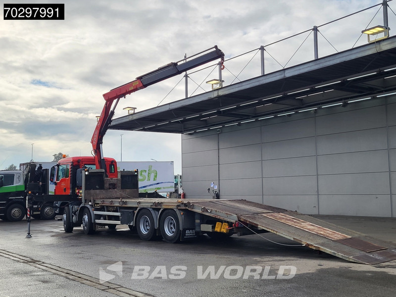MAN TGS 35.360 TGS 8X2 Fassi F235A.0.22 Crane Kran Winch Hydraulic ramp Lift-Axle Navi Euro 6 - 栏板式/ 平板卡车, 起重车:图3 MAN TGS 35.360 TGS 8X2 Fassi F235A.0.22 Crane Kran Winch Hydraulic ramp Lift-Axle Navi Euro 6 - 栏板式/ 平板卡车, 起重车:图3