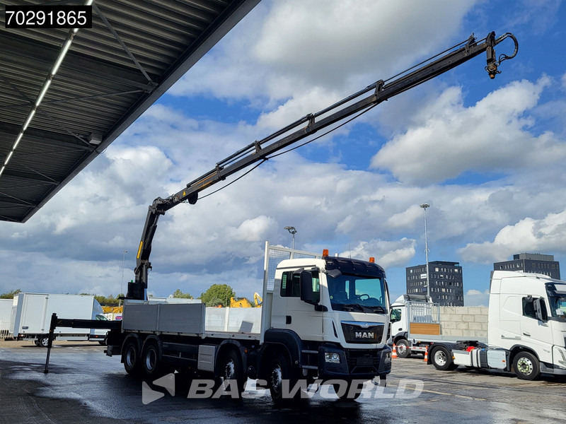 MAN TGS 35.400 8X4 Palfinger PK23002 SH Big-Axle Euro 6 - 栏板式/ 平板卡车, 起重车:图3 MAN TGS 35.400 8X4 Palfinger PK23002 SH Big-Axle Euro 6 - 栏板式/ 平板卡车, 起重车:图3