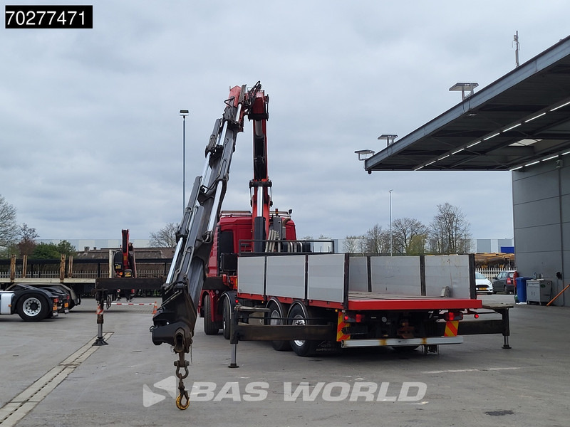 MAN TGS 35.480 8X4 Fassi F800BXP.28 Kran Crane Hydrodrive Lift-Lenkachse Euro 4 - 栏板式/ 平板卡车, 起重车:图5 MAN TGS 35.480 8X4 Fassi F800BXP.28 Kran Crane Hydrodrive Lift-Lenkachse Euro 4 - 栏板式/ 平板卡车, 起重车:图5