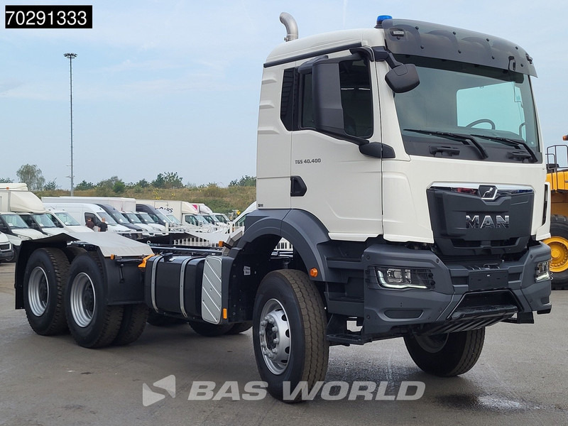 MAN TGS 40.400 6X4 NEW 6x4 chassis PTO Preparation Steelsuspension Big-Axle Automatic Euro 2 - 驾驶室底盘卡车:图3 MAN TGS 40.400 6X4 NEW 6x4 chassis PTO Preparation Steelsuspension Big-Axle Automatic Euro 2 - 驾驶室底盘卡车:图3