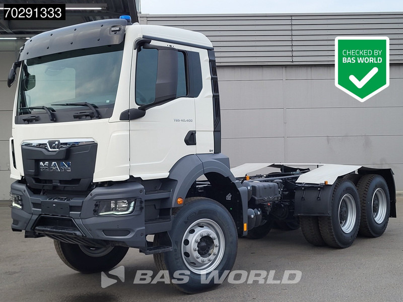 MAN TGS 40.400 6X4 NEW 6x4 chassis PTO Preparation Steelsuspension Big-Axle Automatic Euro 2 - 驾驶室底盘卡车:图1 MAN TGS 40.400 6X4 NEW 6x4 chassis PTO Preparation Steelsuspension Big-Axle Automatic Euro 2 - 驾驶室底盘卡车:图1