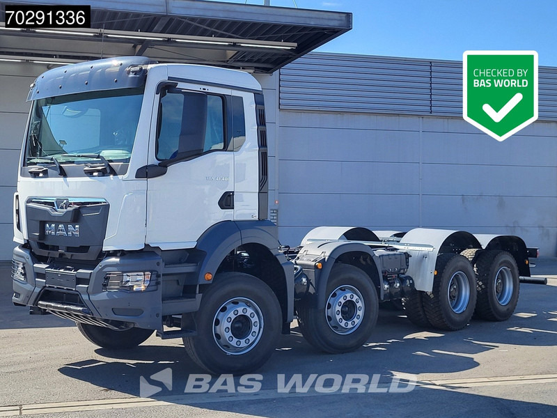 MAN TGS 41.400 8X4 New! Steelsuspension Big-Axle Manual Euro 2 - 驾驶室底盘卡车:图1 MAN TGS 41.400 8X4 New! Steelsuspension Big-Axle Manual Euro 2 - 驾驶室底盘卡车:图1