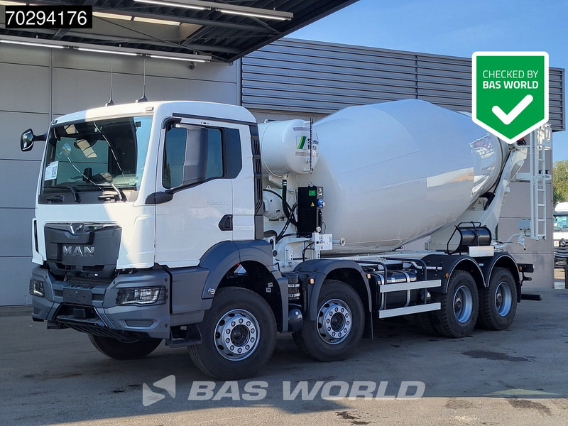 MAN TGS 41.440 8X4 NEW! 12m3 Stetter Mixer Big-Axle Steelsuspension Automatic Euro 6 - 混凝土搅拌车:图1 MAN TGS 41.440 8X4 NEW! 12m3 Stetter Mixer Big-Axle Steelsuspension Automatic Euro 6 - 混凝土搅拌车:图1