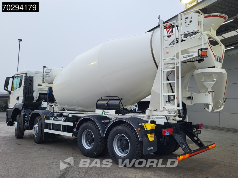 MAN TGS 41.440 8X4 NEW! 12m3 Stetter Mixer Big-Axle Steelsuspension Automatic Euro 6 - 混凝土搅拌车:图2 MAN TGS 41.440 8X4 NEW! 12m3 Stetter Mixer Big-Axle Steelsuspension Automatic Euro 6 - 混凝土搅拌车:图2