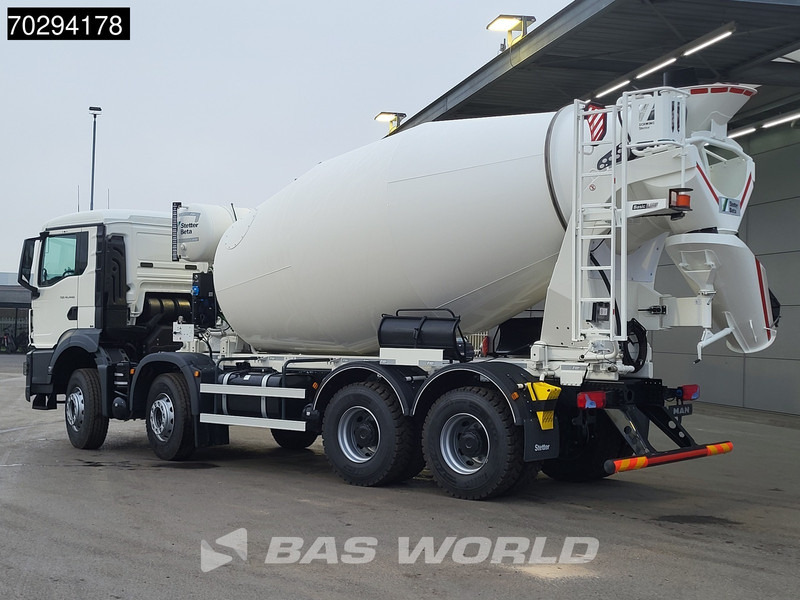MAN TGS 41.440 8X4 NEW! 12m3 Stetter concrete mixer Big-Axle Steelsuspension Euro 6 - 混凝土搅拌车:图2 MAN TGS 41.440 8X4 NEW! 12m3 Stetter concrete mixer Big-Axle Steelsuspension Euro 6 - 混凝土搅拌车:图2