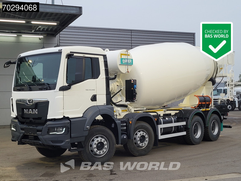 MAN TGS 41.440 8X4 New! 12m3 Imer Hydraulic Big-Axle Steelsuspension Euro 6 - 混凝土搅拌车:图1 MAN TGS 41.440 8X4 New! 12m3 Imer Hydraulic Big-Axle Steelsuspension Euro 6 - 混凝土搅拌车:图1