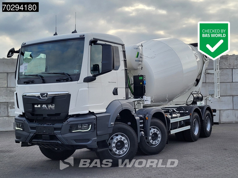 MAN TGS 41.440 8X4 New! 12m3 Schwing Mixer Big-Axle Steelsuspension Automatic Euro 6 - 混凝土搅拌车:图1 MAN TGS 41.440 8X4 New! 12m3 Schwing Mixer Big-Axle Steelsuspension Automatic Euro 6 - 混凝土搅拌车:图1