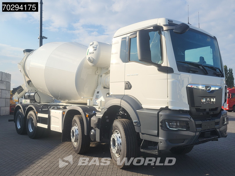 MAN TGS 41.440 8X4 New! 12m3 Stetter Mixer Big-Axle Steelsuspension Euro 6 - 混凝土搅拌车:图3 MAN TGS 41.440 8X4 New! 12m3 Stetter Mixer Big-Axle Steelsuspension Euro 6 - 混凝土搅拌车:图3