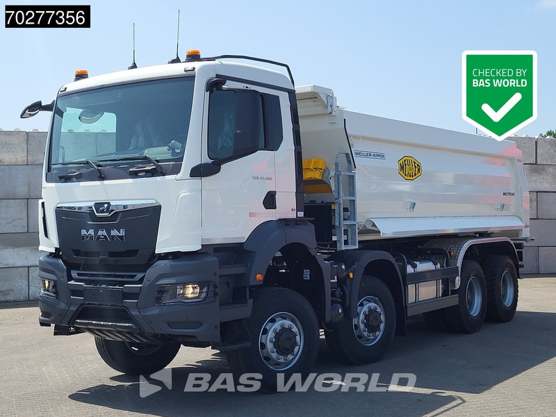 MAN TGS 41.480 8X6 NEW! 19m3 Meiller Tipper Big-Axle Steel suspension Automatic Euro 6 - 翻斗车:图1 MAN TGS 41.480 8X6 NEW! 19m3 Meiller Tipper Big-Axle Steel suspension Automatic Euro 6 - 翻斗车:图1
