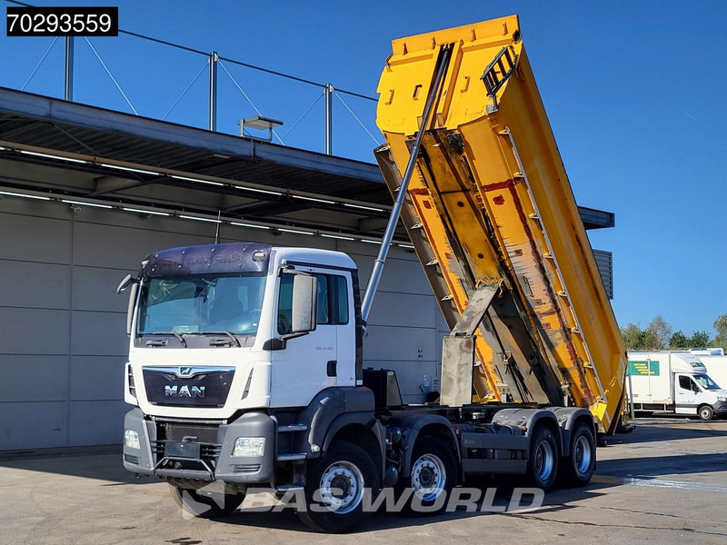 MAN TGS 41.510 8X4 19m3 Meiller tipper Steelsuspension Manual Big-Axle Euro 6 - 翻斗车:图3 MAN TGS 41.510 8X4 19m3 Meiller tipper Steelsuspension Manual Big-Axle Euro 6 - 翻斗车:图3