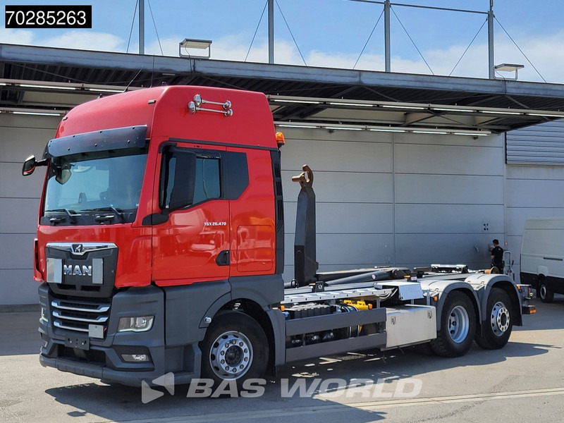 MAN TGX 26.470 TGX 6X2 21 Tonnes VDL hooklift Retarder Lift+Lenkachse ACC Navi Euro 6 租赁 MAN TGX 26.470 TGX 6X2 21 Tonnes VDL hooklift Retarder Lift+Lenkachse ACC Navi Euro 6：图7