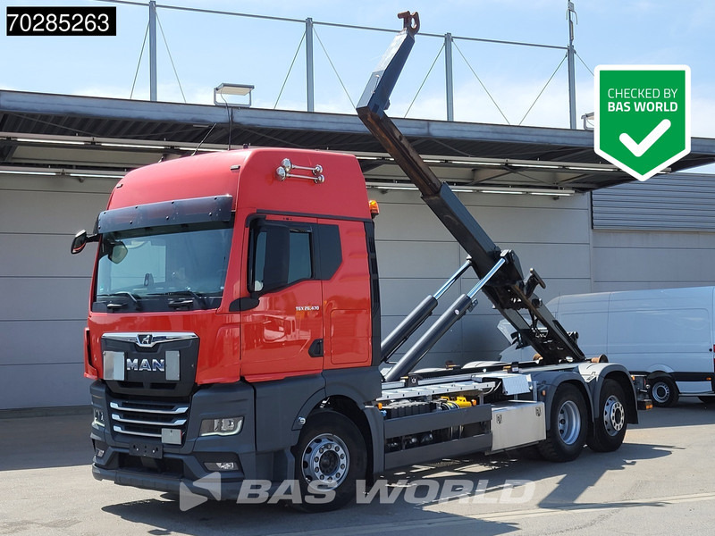 MAN TGX 26.470 TGX 6X2 21 Tonnes VDL hooklift Retarder Lift+Lenkachse ACC Navi Euro 6 - 吊钩升降车:图1 MAN TGX 26.470 TGX 6X2 21 Tonnes VDL hooklift Retarder Lift+Lenkachse ACC Navi Euro 6 - 吊钩升降车:图1