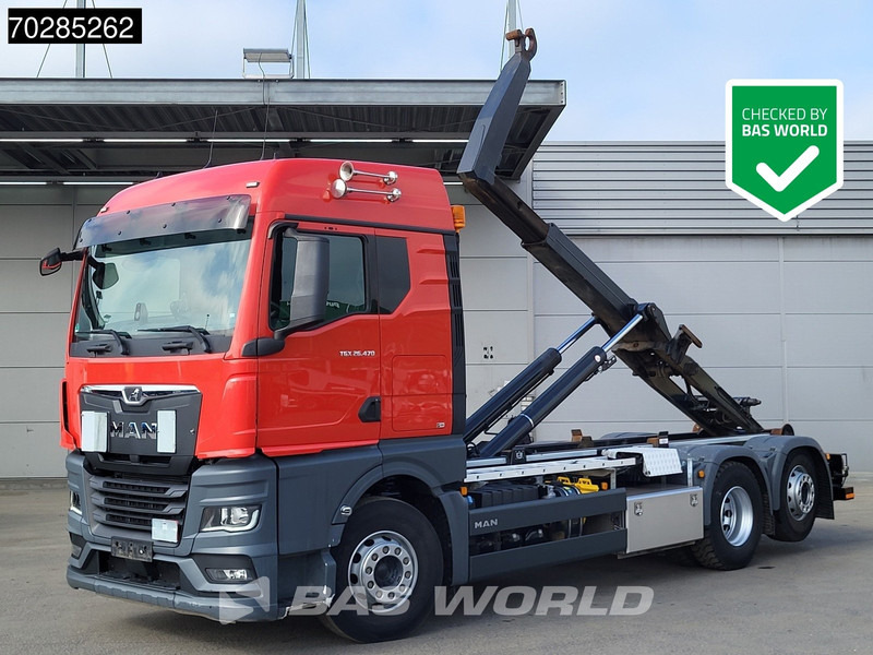 MAN TGX 26.470 TGX 6X2 VDL S-21-6200 ADR Retarder Lift+Lenkachse ACC Euro 6 - 吊钩升降车:图1 MAN TGX 26.470 TGX 6X2 VDL S-21-6200 ADR Retarder Lift+Lenkachse ACC Euro 6 - 吊钩升降车:图1