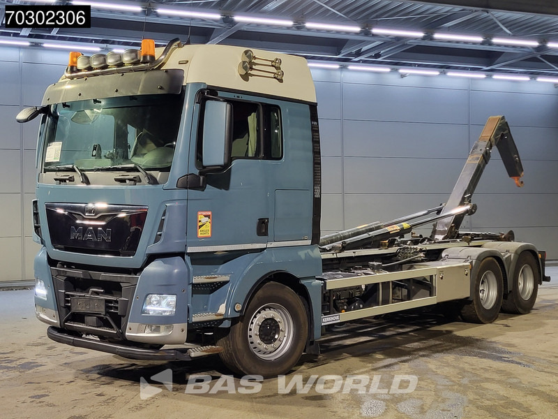MAN TGX 28.460 TGX 6X2 20tons AJK containersystem Automatic Euro 6 - 吊钩升降车:图3 MAN TGX 28.460 TGX 6X2 20tons AJK containersystem Automatic Euro 6 - 吊钩升降车:图3