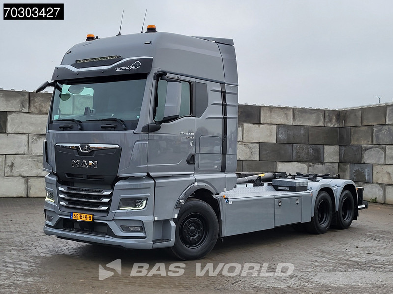 MAN TGX 28.640 TGX 6X2 NL-Truck APK Hyva 26-60-S containersystem Lift-axle Automatic Euro 6 - 吊钩升降车:图3 MAN TGX 28.640 TGX 6X2 NL-Truck APK Hyva 26-60-S containersystem Lift-axle Automatic Euro 6 - 吊钩升降车:图3