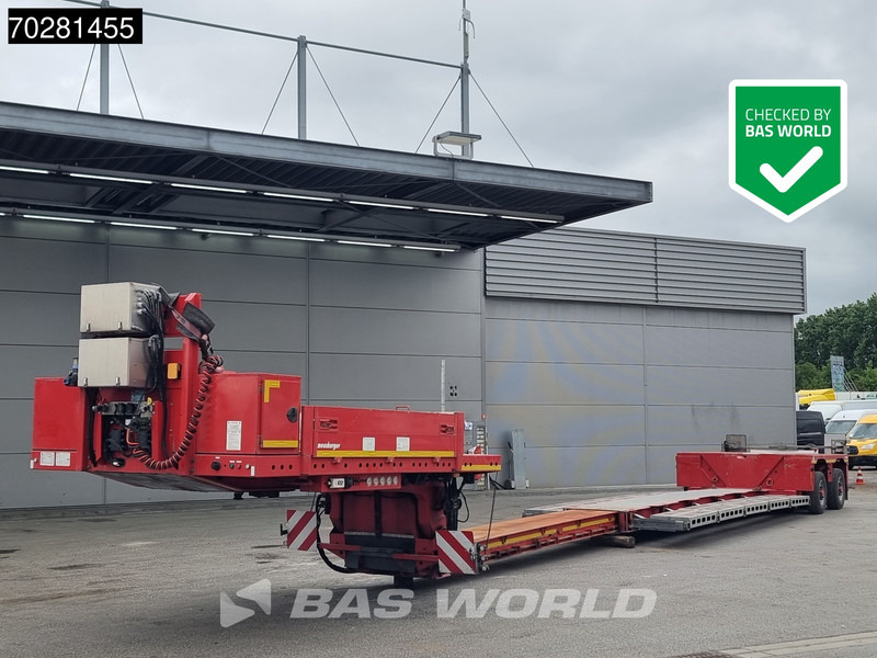 MEUSBURGER Type MPG-2 2 axles Extendable 2xLenkachse Gooseneck - 低装载半拖车:图1 MEUSBURGER Type MPG-2 2 axles Extendable 2xLenkachse Gooseneck - 低装载半拖车:图1
