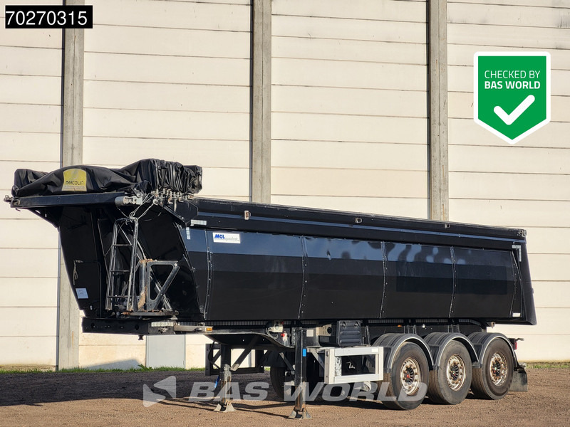 MOL MO4DAST3 Thermo-Alu TÜV 10/25 E-Verdeck SAF Liftachse - 翻斗半拖车:图1 MOL MO4DAST3 Thermo-Alu TÜV 10/25 E-Verdeck SAF Liftachse - 翻斗半拖车:图1