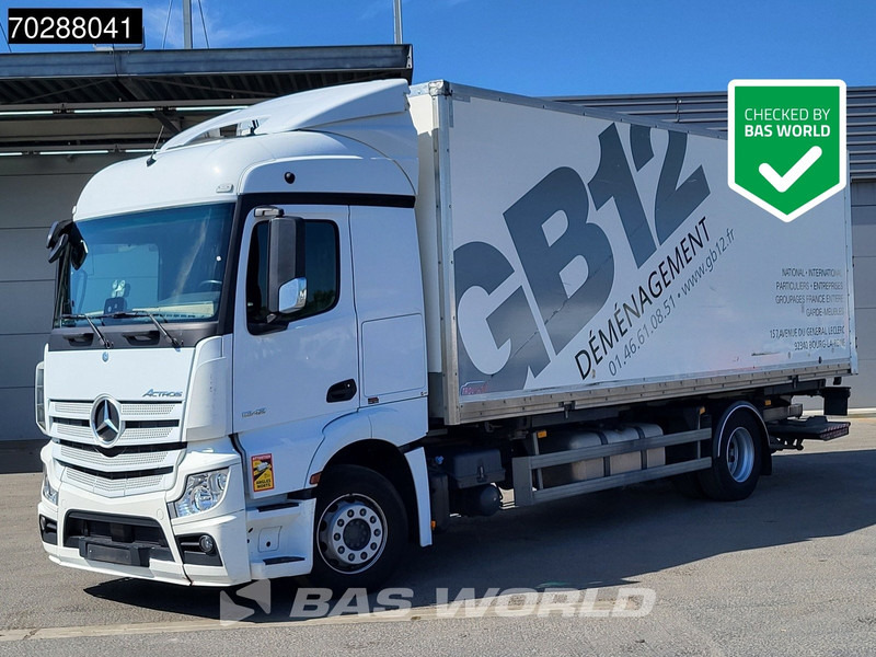 Mercedes-Benz Actros 1842 4X2 19tonner BDF box Ladebordwand Navi Automatic Euro 6 - 集装箱运输车/ 可拆卸车身的卡车:图1 Mercedes-Benz Actros 1842 4X2 19tonner BDF box Ladebordwand Navi Automatic Euro 6 - 集装箱运输车/ 可拆卸车身的卡车:图1