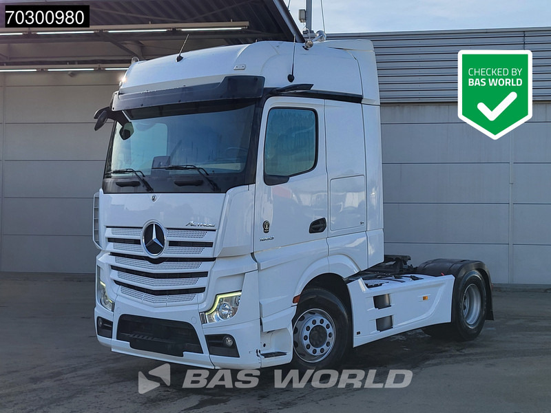 Mercedes-Benz Actros 1853 Actros 4X2 BigSpace Retarder Full-Air Hydraulik Standklima - 牵引车:图1 Mercedes-Benz Actros 1853 Actros 4X2 BigSpace Retarder Full-Air Hydraulik Standklima - 牵引车:图1