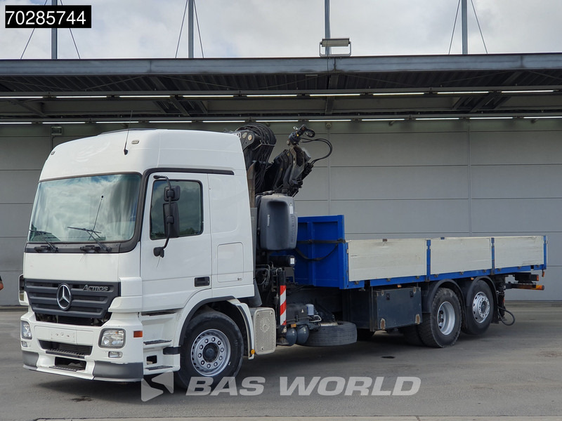 Mercedes-Benz Actros 2532 6X2 Fassi F330D3 Crane Kran Lift+steering Axle 3-Pedals Euro 3 - 栏板式/ 平板卡车, 起重车:图1 Mercedes-Benz Actros 2532 6X2 Fassi F330D3 Crane Kran Lift+steering Axle 3-Pedals Euro 3 - 栏板式/ 平板卡车, 起重车:图1