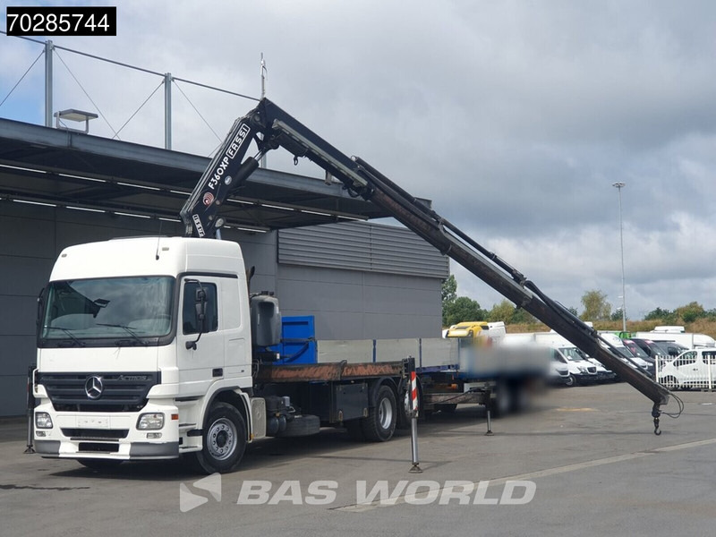 Mercedes-Benz Actros 2532 6X2 Fassi F330D3 Crane Kran Lift+steering Axle 3-Pedals Euro 3 - 栏板式/ 平板卡车, 起重车:图3 Mercedes-Benz Actros 2532 6X2 Fassi F330D3 Crane Kran Lift+steering Axle 3-Pedals Euro 3 - 栏板式/ 平板卡车, 起重车:图3