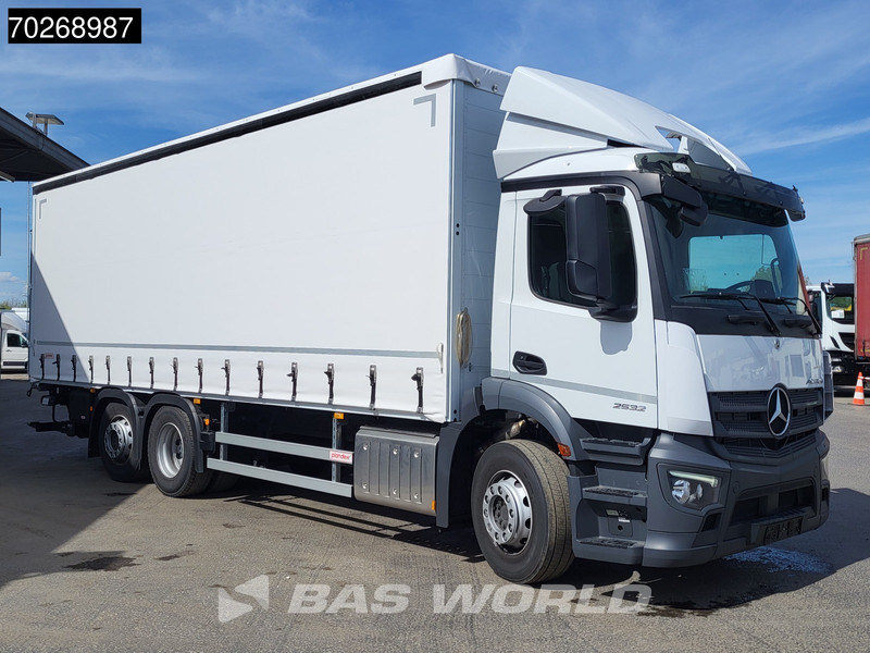Mercedes-Benz Actros 2532 6X2 NEW 2000kg Ladebordwand Navi Lenkachse Euro 6 - 侧帘卡车:图3 Mercedes-Benz Actros 2532 6X2 NEW 2000kg Ladebordwand Navi Lenkachse Euro 6 - 侧帘卡车:图3