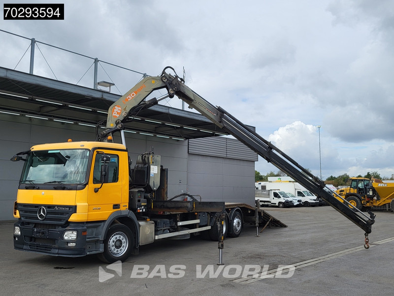 Mercedes-Benz Actros 2532 6X2 PM 30 T/M Crane Kran Remote Lift+Steering Axle 3-Pedals - 栏板式/ 平板卡车, 起重车:图5 Mercedes-Benz Actros 2532 6X2 PM 30 T/M Crane Kran Remote Lift+Steering Axle 3-Pedals - 栏板式/ 平板卡车, 起重车:图5