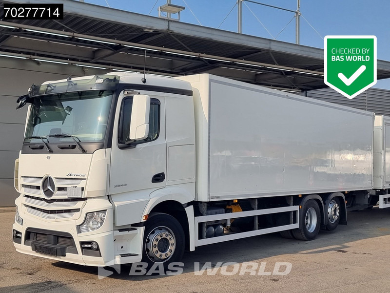 Mercedes-Benz Actros 2543 6X2 2000kg Ladebordwand Retarder Lift+Lenkachse Navi Automatic Euro 6 - 厢式卡车:图1 Mercedes-Benz Actros 2543 6X2 2000kg Ladebordwand Retarder Lift+Lenkachse Navi Automatic Euro 6 - 厢式卡车:图1