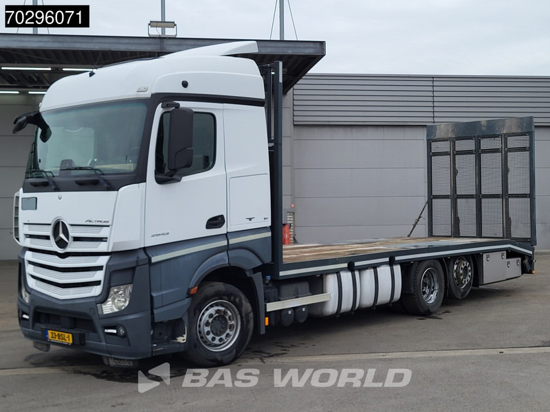Mercedes-Benz Actros 2543 Actros 6X2 NL-Truck Machine transporter oprijwagen Retarder Lift-Axle ACC Euro 6 - 栏板式/ 平板卡车:图3 Mercedes-Benz Actros 2543 Actros 6X2 NL-Truck Machine transporter oprijwagen Retarder Lift-Axle ACC Euro 6 - 栏板式/ 平板卡车:图3
